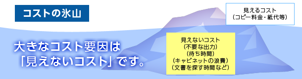 大きなコスト要因は「見えないコスト」です。